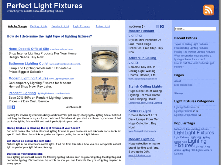 www.perfectlightfixtures.com