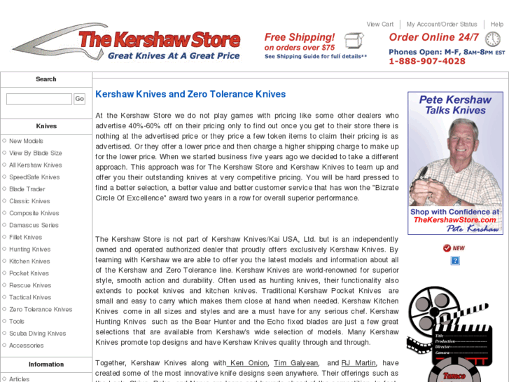 www.thekershawstore.com