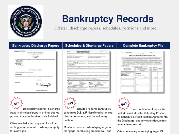 www.bankruptcy-records.com