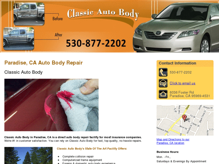 www.classicautobody-paradise.com