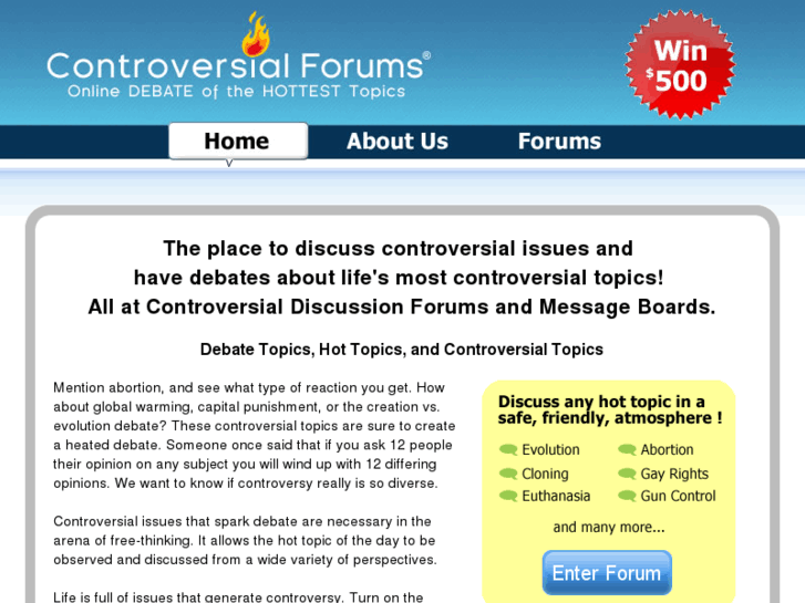 www.controversialforums.com