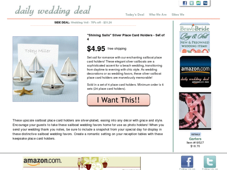 www.dailyweddingdeal.com