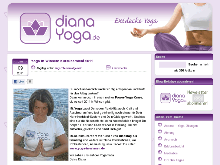 www.dianayoga.com