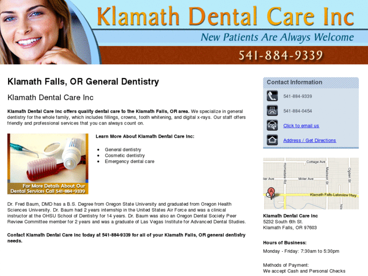 www.klamathdentalcare.com