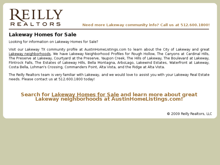 www.lakewayhomelistings.com