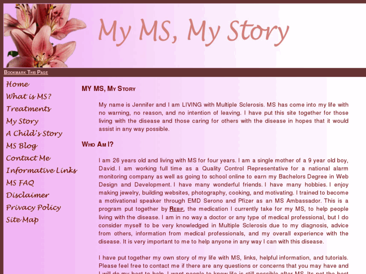 www.mymsmystory.com