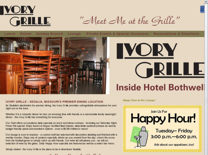 www.theivorygrille.com