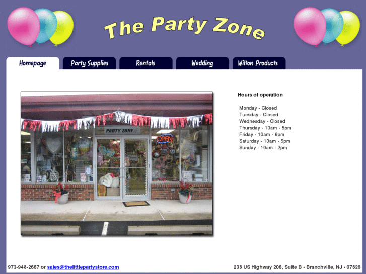 www.thelittlepartystore.com