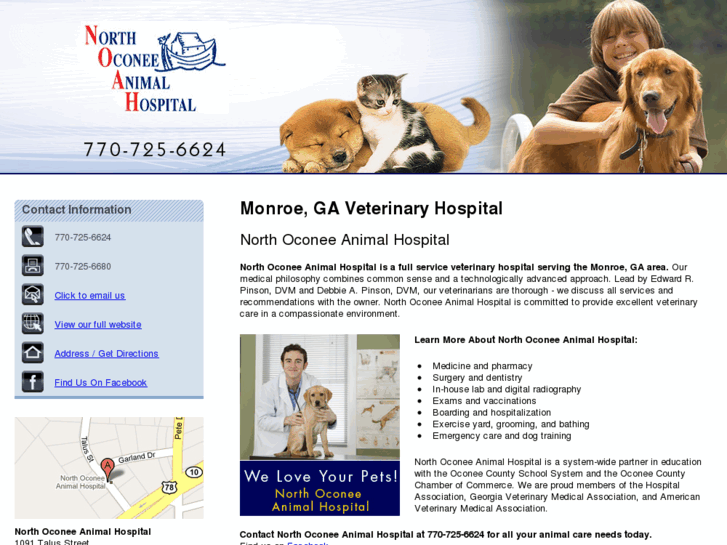 www.veterinariansmonroe.com