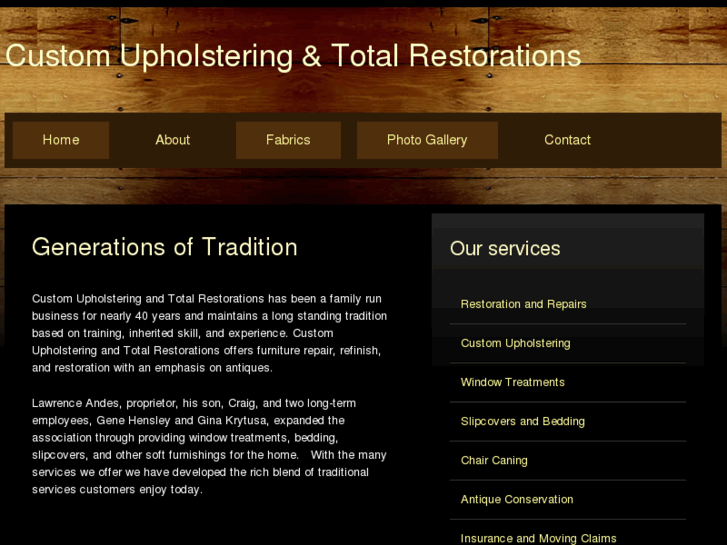 www.andesrestorations.com