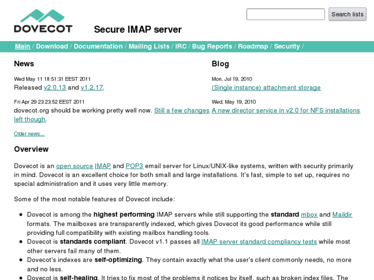 www.dovecot.org