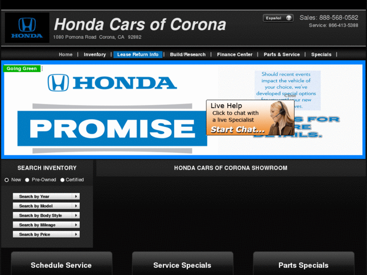 www.hondacarsofcorona.com