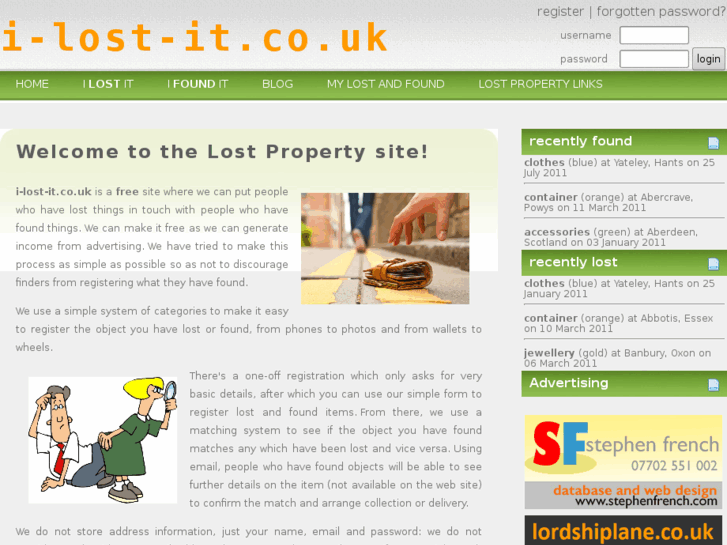 www.i-lost-it.co.uk