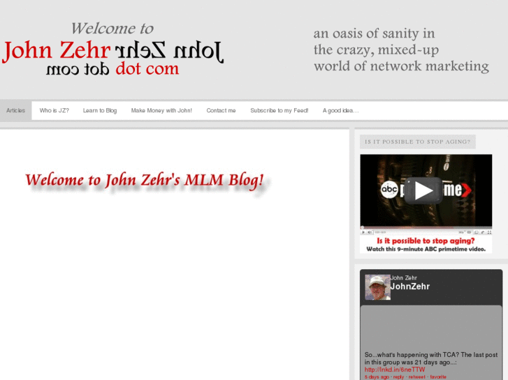 www.johnzehr.com