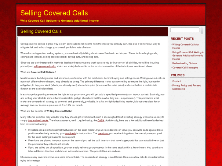 www.sellingcoveredcalls.org