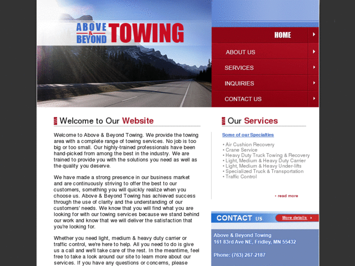 www.aboveandbeyondtowing.com