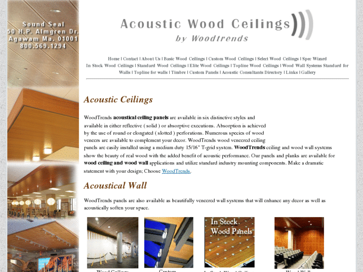 www.acousticwoodceiling.com