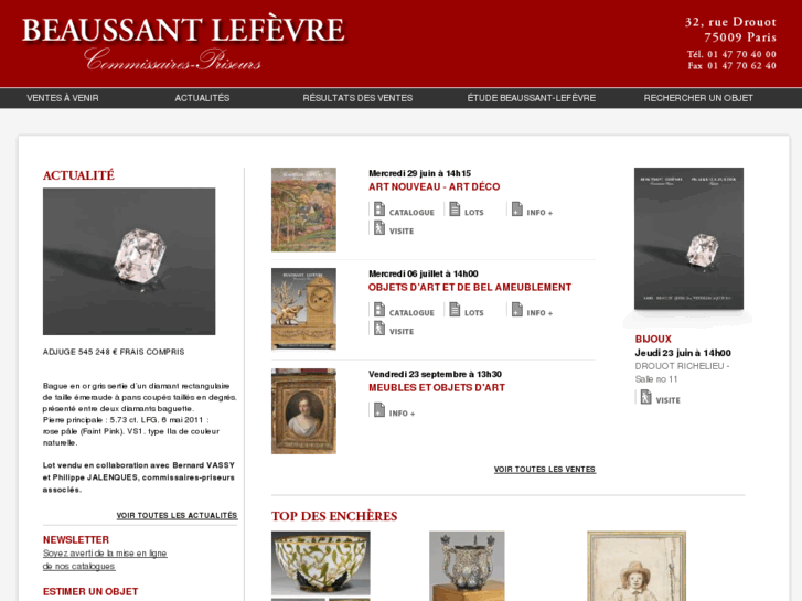 www.beaussant-lefevre.com