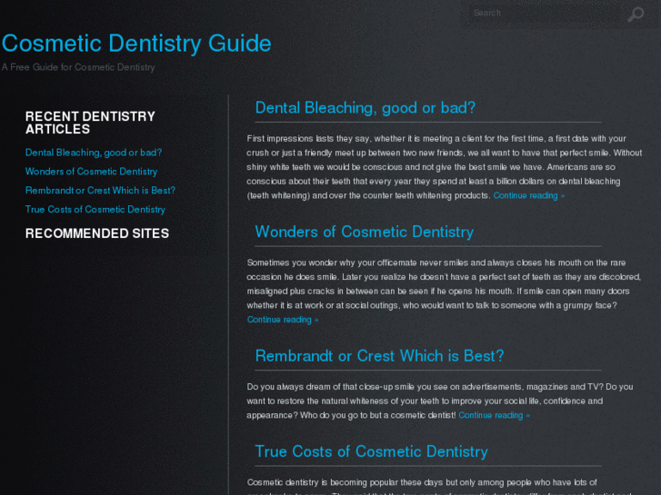 www.cosmeticdentistryguide.net