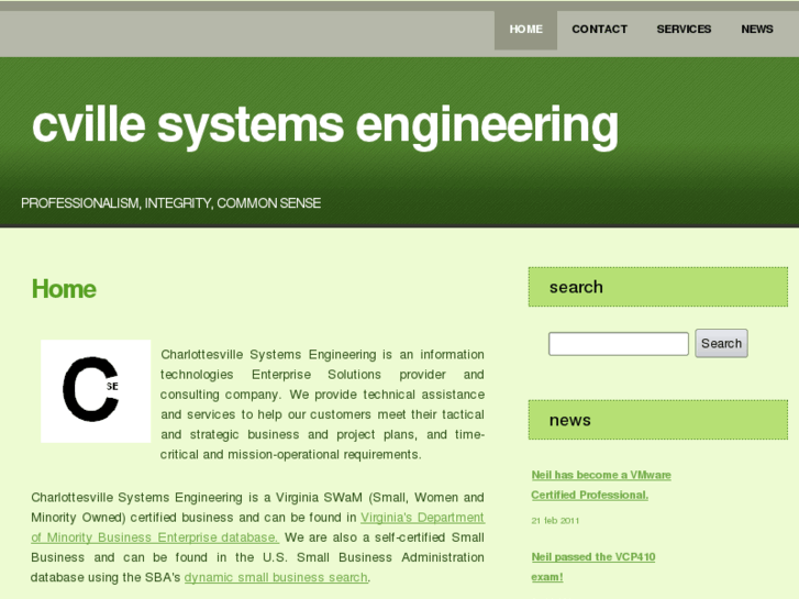 www.cvillesystemsengineering.com