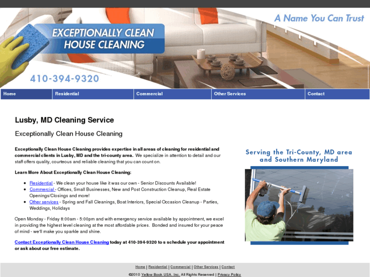 www.exceptionallycleanhousecleaning.com