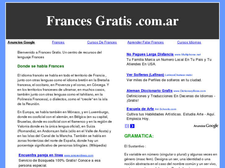 www.francesgratis.com.ar