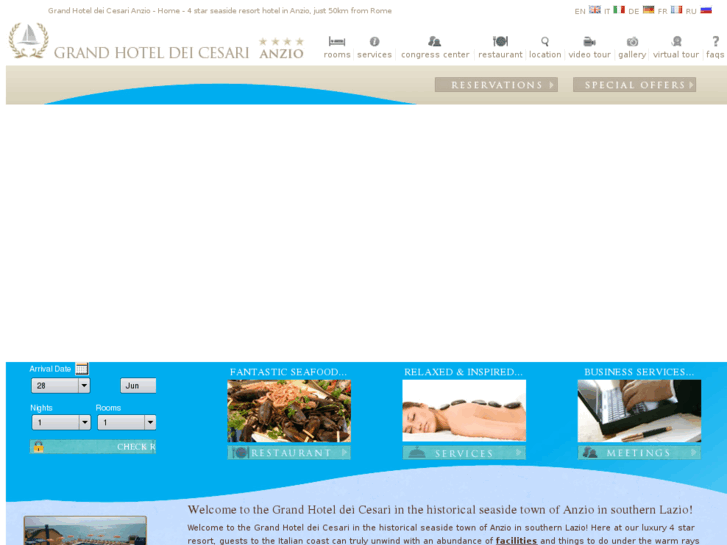 www.hoteldeicesari.com