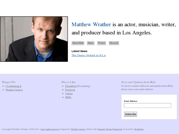 www.matthewwrather.net