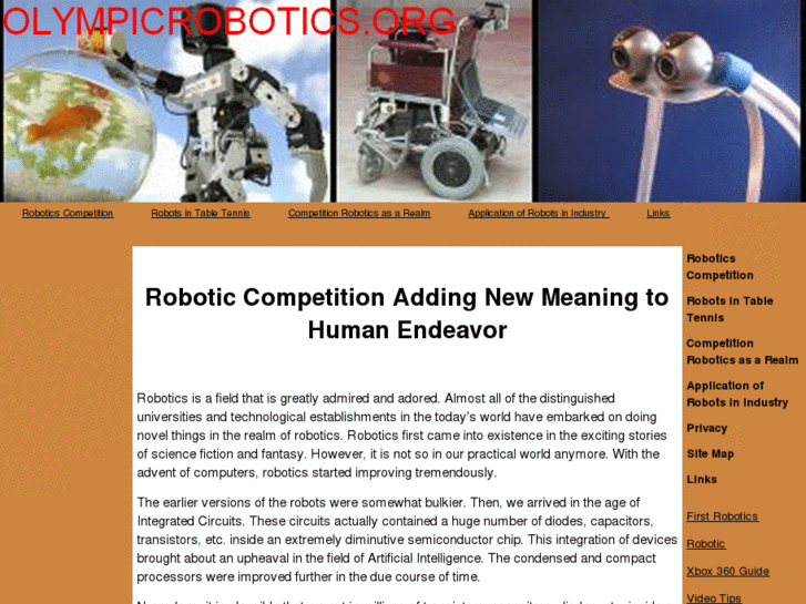 www.olympicrobotics.org