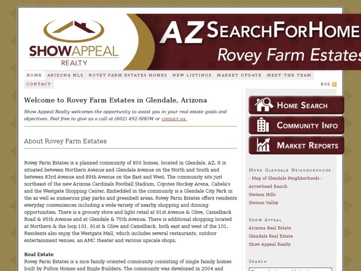 www.roveyfarmestates-azsearchforhomes.com