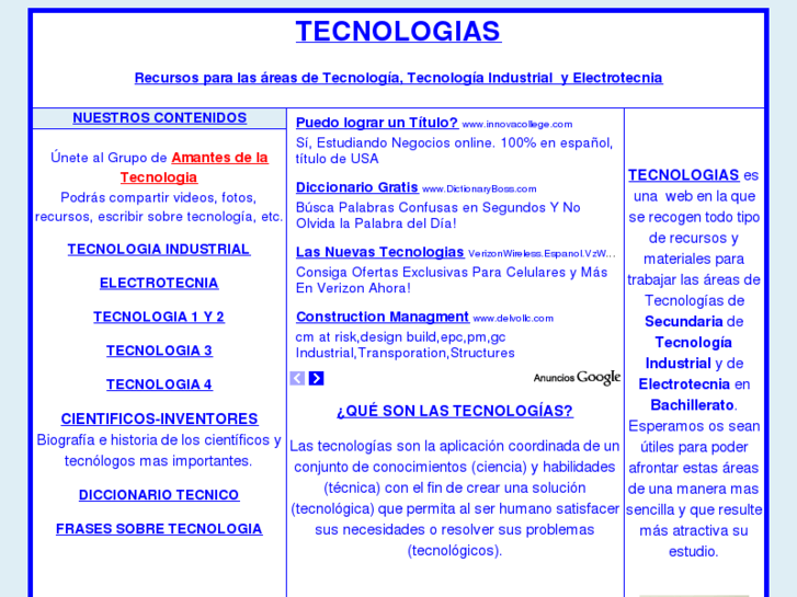 www.tecnologias.us