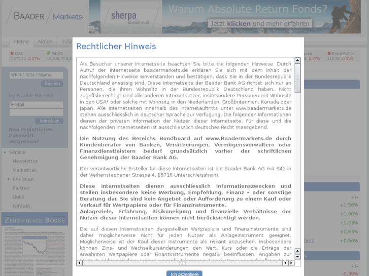 www.bader-markets.net