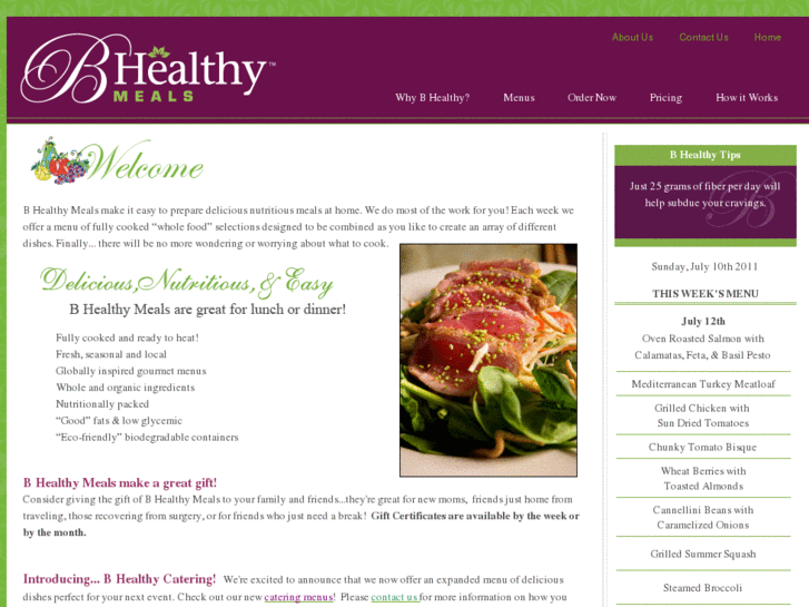 www.bhealthymeals.com