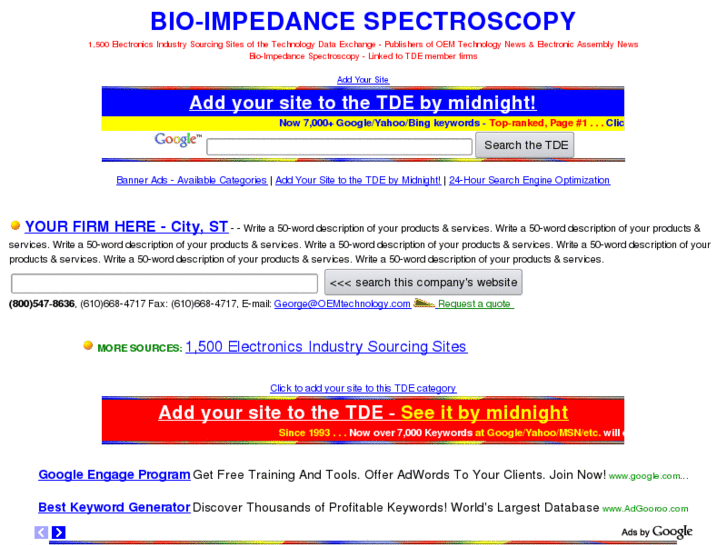 www.bioimpedancespectroscopy.com