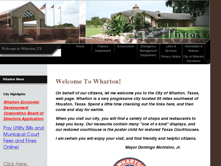 www.cityofwharton.com