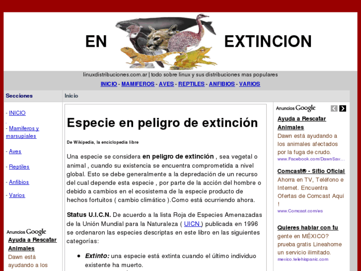 www.enextincion.com.ar