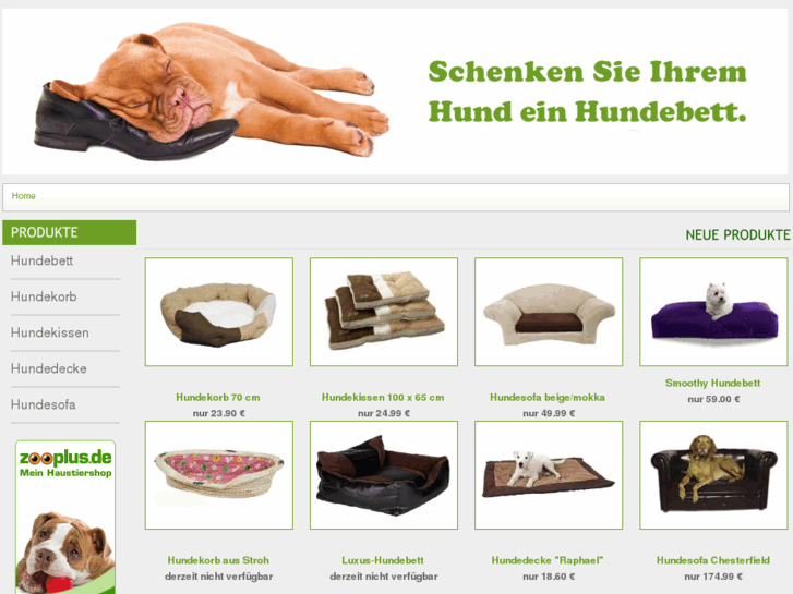 www.hundebett-onlineshop.com