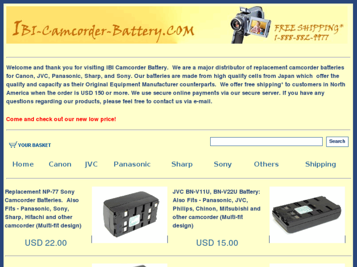 www.ibi-camcorder-battery.com