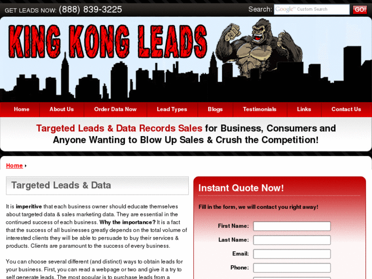 www.kingkongleads.com