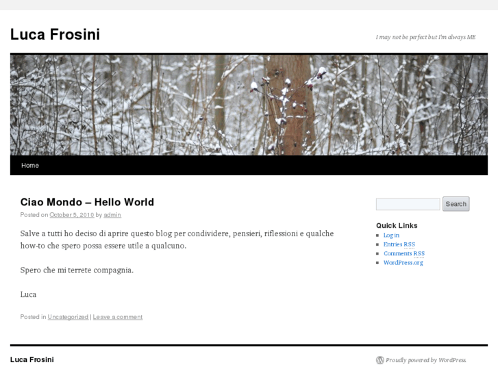 www.lucafrosini.it