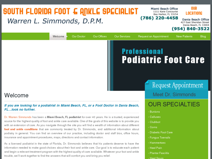 www.miamibeachpodiatrist.com