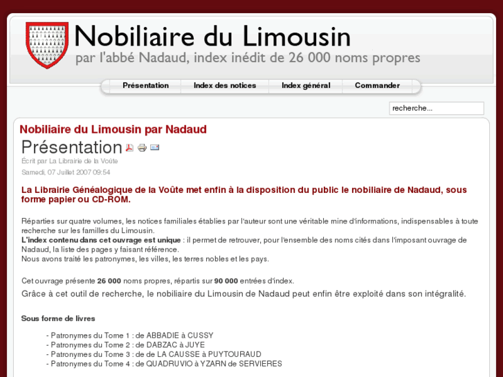 www.nobiliaire-limousin.com