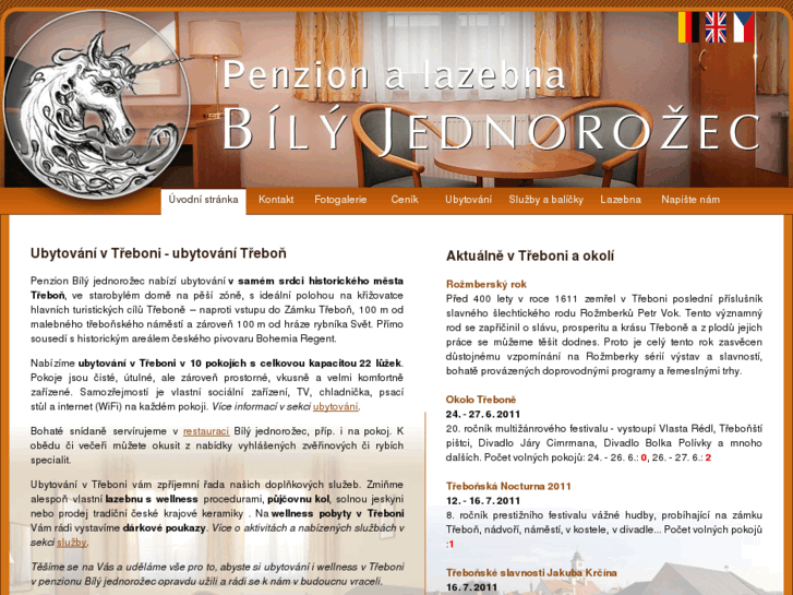 www.penzionbilyjednorozec.cz