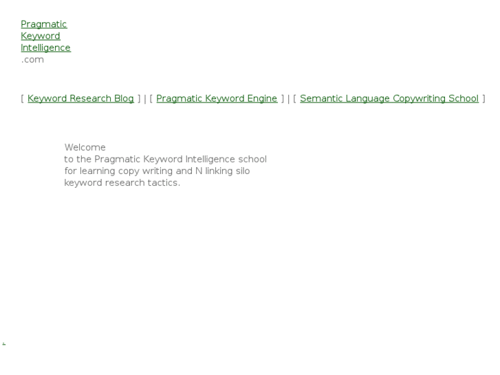 www.pragmatickeywordintelligence.com