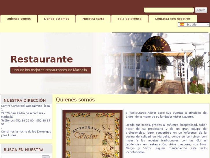 www.restaurante-victor.com