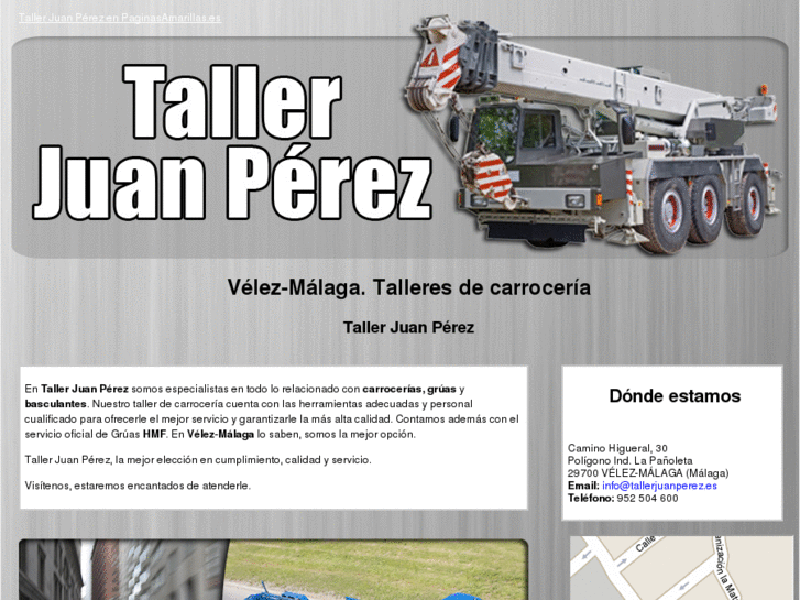 www.tallerjuanperez.es