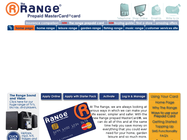 www.therangeprepaidmastercard.co.uk