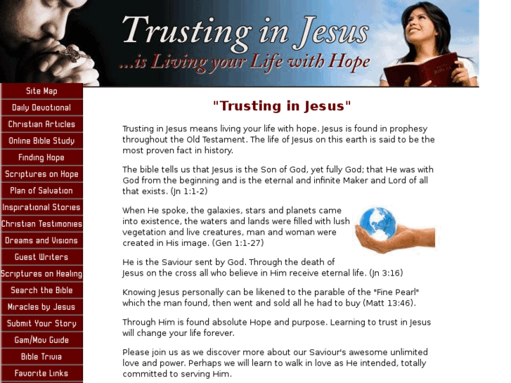 www.trusting-in-jesus.com