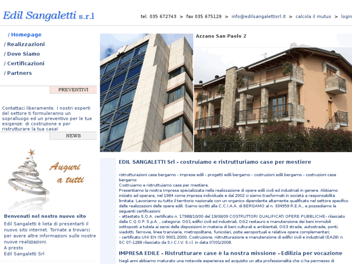 www.edilsangalettisrl.it