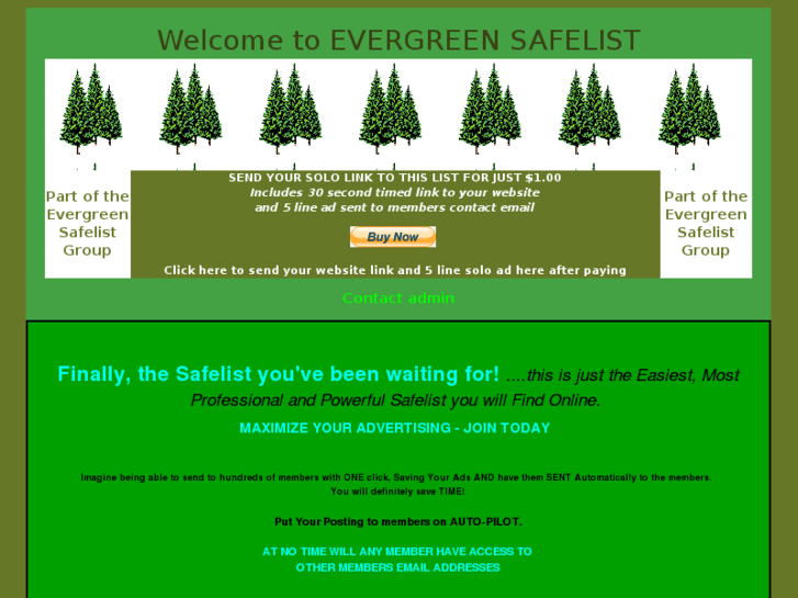 www.evergreensafelists.com